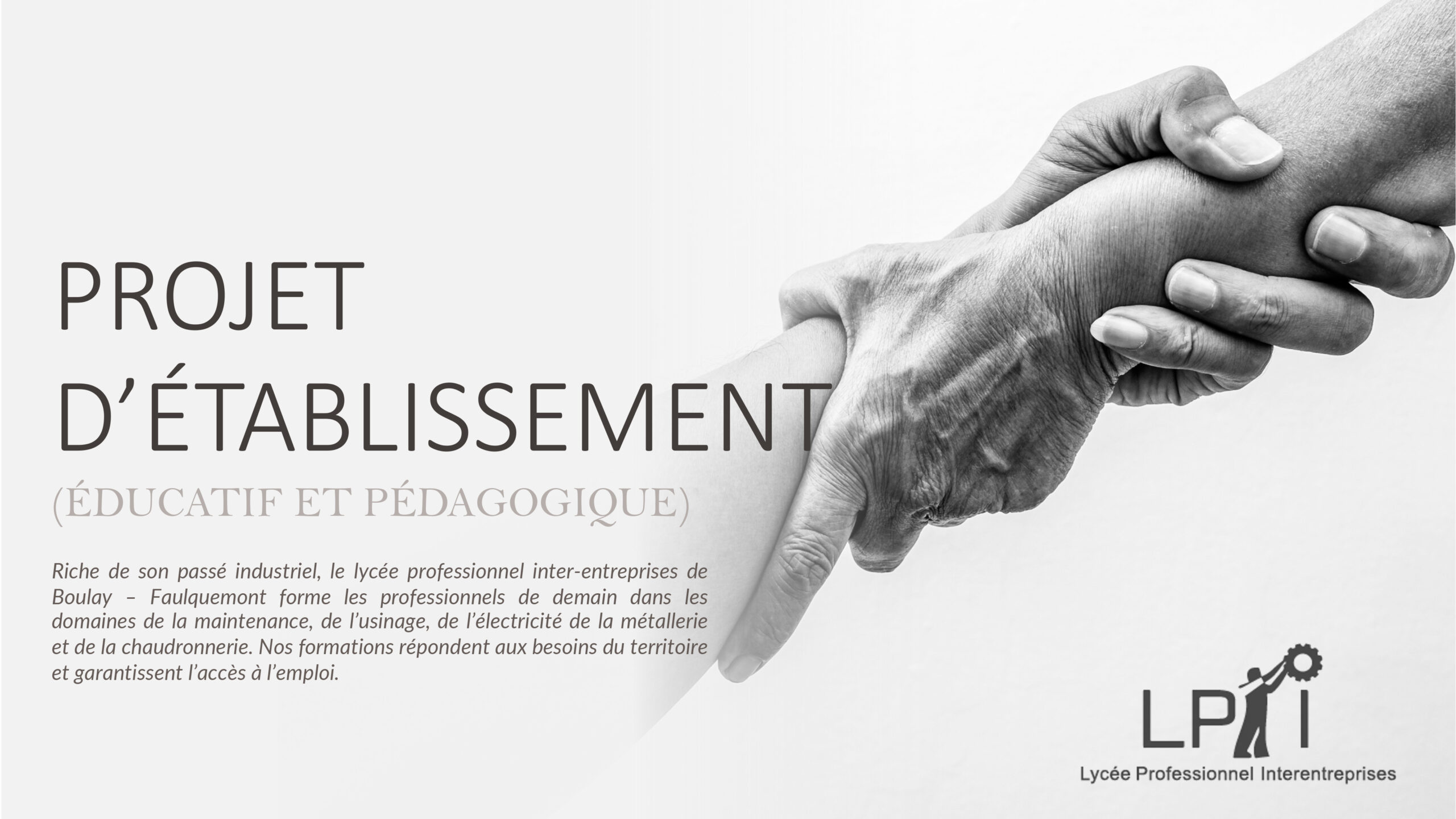 PROJET D'ETABLISSEMENT-1